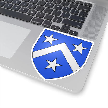 Blason famille fr Alixand Nivernais (France) (Coat of Arms) STICKER Vinyl Kiss-Cut Decal - The Sticker Space