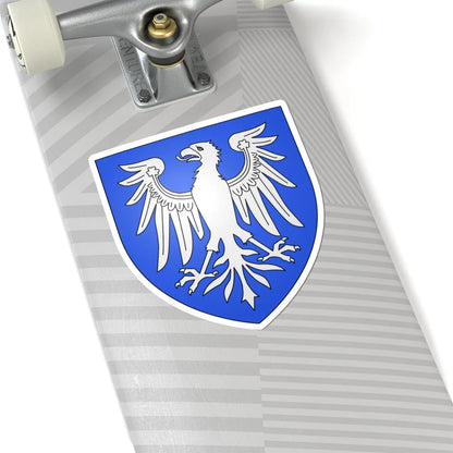 Blason famille fr Allier de La Fressange (France) (Coat of Arms) STICKER Vinyl Kiss-Cut Decal - The Sticker Space