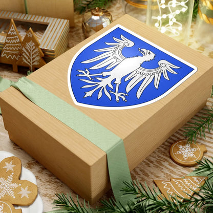 Blason famille fr Allier de La Fressange (France) (Coat of Arms) STICKER Vinyl Kiss-Cut Decal - The Sticker Space