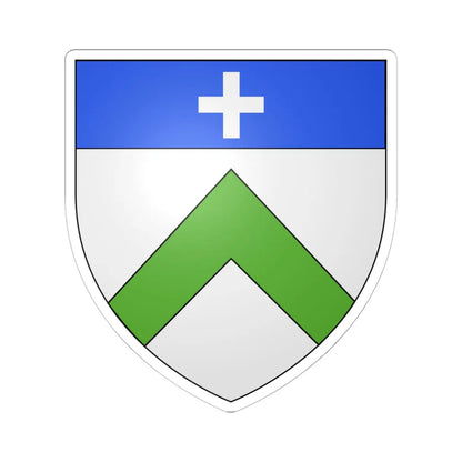 Blason famille fr ALLOIS (France) (Coat of Arms) STICKER Vinyl Kiss-Cut Decal 6 Inch White - The Sticker Space