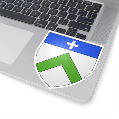 Blason famille fr ALLOIS (France) (Coat of Arms) STICKER Vinyl Kiss-Cut Decal - The Sticker Space