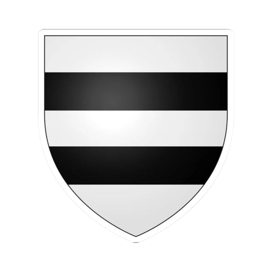 Blason famille fr Allonville (France) (Coat of Arms) STICKER Vinyl Kiss-Cut Decal 2 Inch White - The Sticker Space