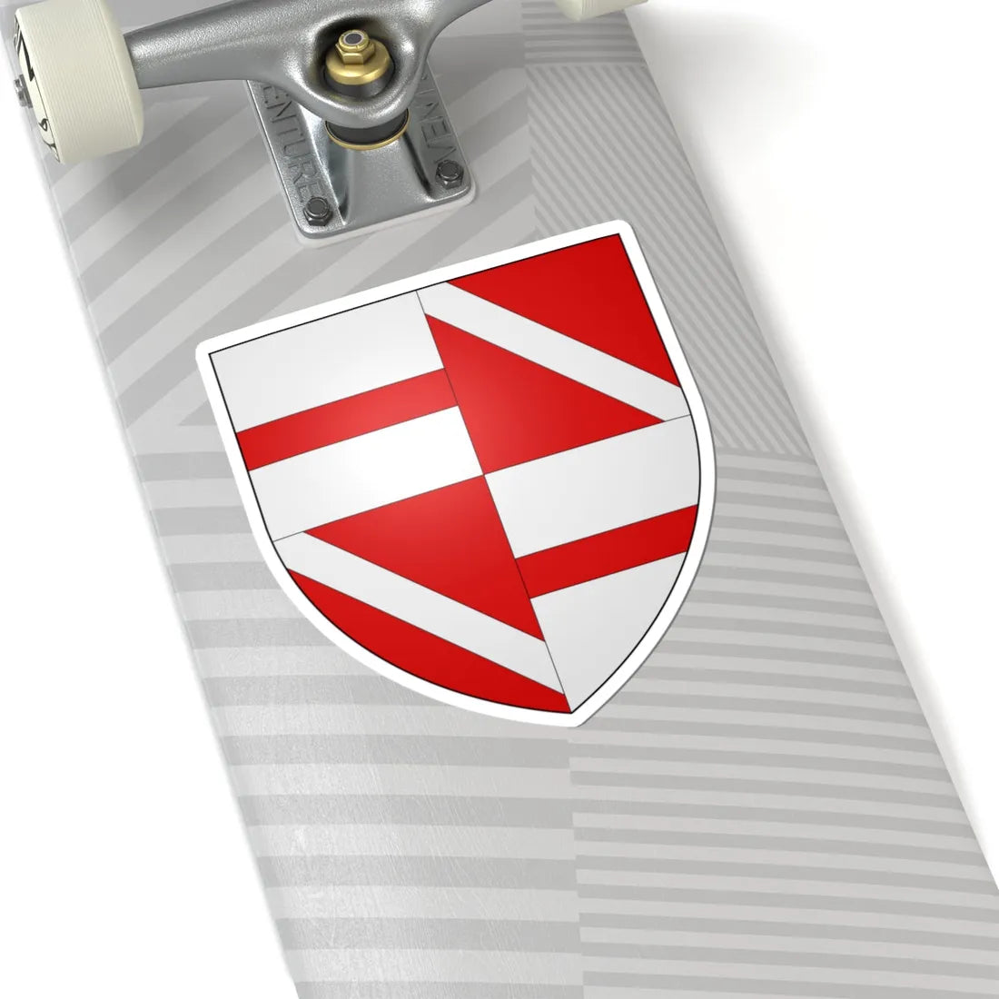 Blason famille fr Allory Nivernais (France) (Coat of Arms) STICKER Vinyl Kiss-Cut Decal - The Sticker Space