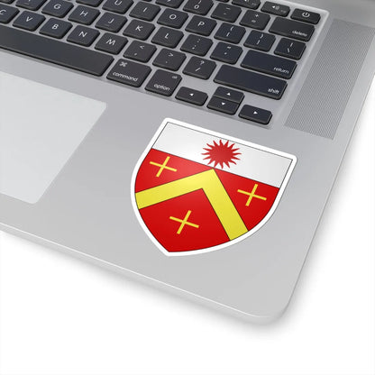 Blason famille fr ALRICS 2 (France) (Coat of Arms) STICKER Vinyl Kiss-Cut Decal - The Sticker Space