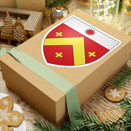 Blason famille fr ALRICS (France) (Coat of Arms) STICKER Vinyl Kiss-Cut Decal - The Sticker Space