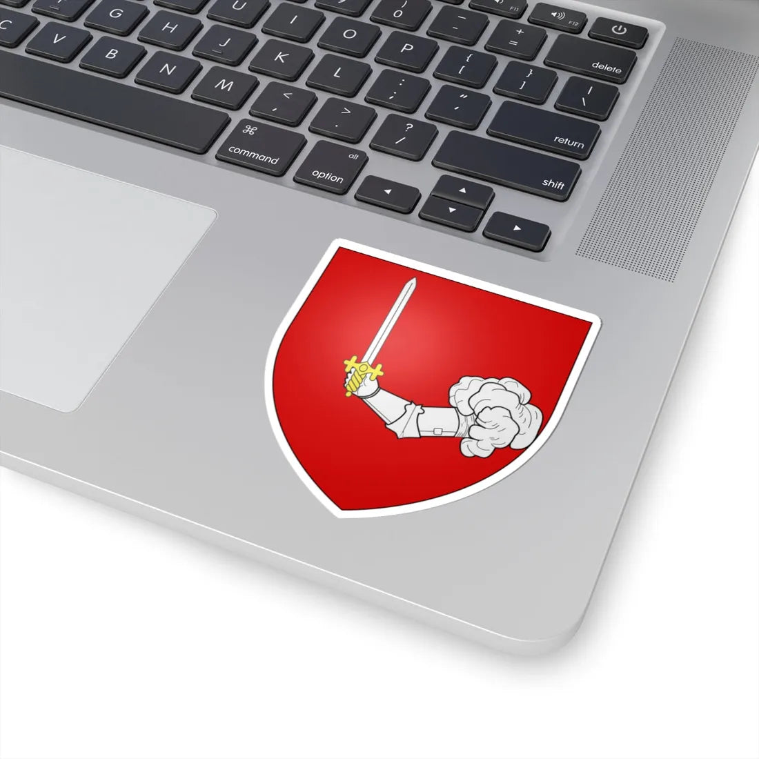 Blason famille fr AMAT (France) (Coat of Arms) STICKER Vinyl Kiss-Cut Decal - The Sticker Space