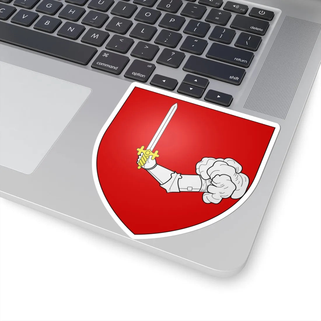 Blason famille fr AMAT (France) (Coat of Arms) STICKER Vinyl Kiss-Cut Decal - The Sticker Space