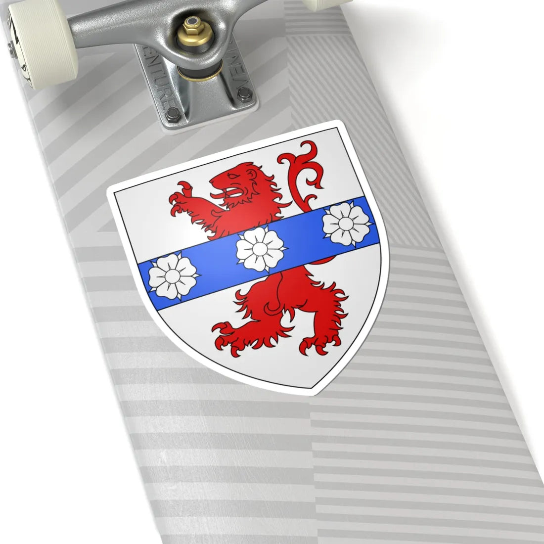 Blason famille fr AMBLARD (France) (Coat of Arms) STICKER Vinyl Kiss-Cut Decal - The Sticker Space