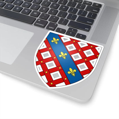 Blason famille fr AMBROIS (France) (Coat of Arms) STICKER Vinyl Kiss-Cut Decal - The Sticker Space