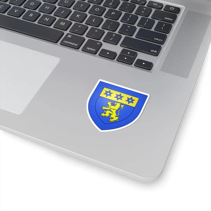 Blason famille fr Androl (France) (Coat of Arms) STICKER Vinyl Kiss-Cut Decal - The Sticker Space