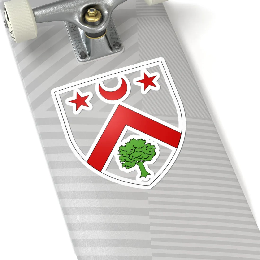 Blason famille fr Angevin (France) (Coat of Arms) STICKER Vinyl Kiss-Cut Decal - The Sticker Space