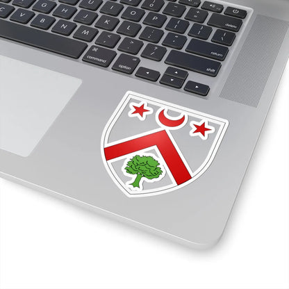 Blason famille fr Angevin (France) (Coat of Arms) STICKER Vinyl Kiss-Cut Decal - The Sticker Space