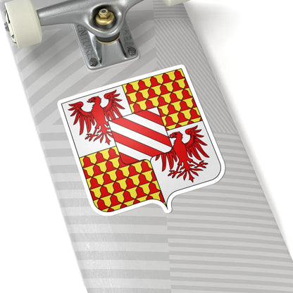 Blason famille fr Anthenaise (France) (Coat of Arms) STICKER Vinyl Kiss-Cut Decal - The Sticker Space