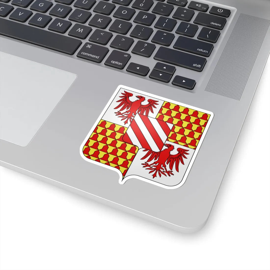 Blason famille fr Anthenaise (France) (Coat of Arms) STICKER Vinyl Kiss-Cut Decal - The Sticker Space