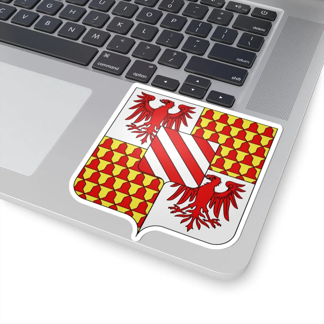 Blason famille fr Anthenaise (France) (Coat of Arms) STICKER Vinyl Kiss-Cut Decal - The Sticker Space