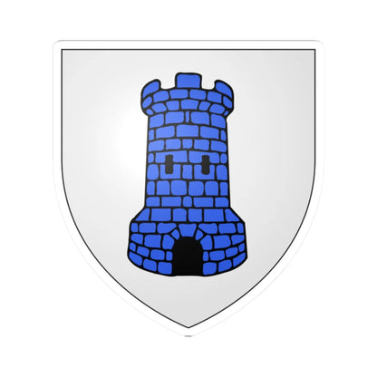 Blason famille fr Aps (France) (Coat of Arms) STICKER Vinyl Kiss-Cut Decal 2 Inch White - The Sticker Space