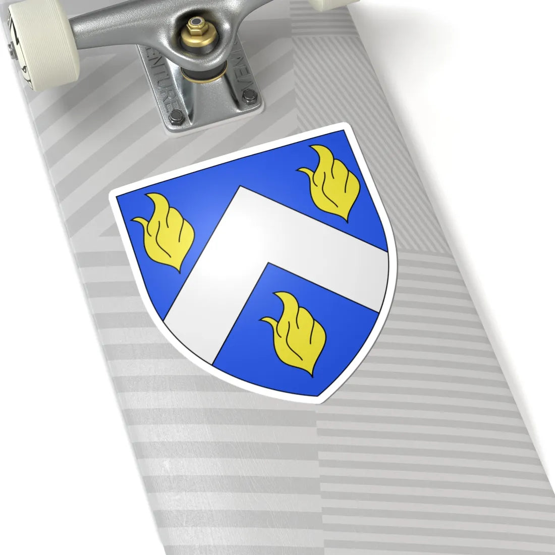 Blason famille fr Ardier (France) (Coat of Arms) STICKER Vinyl Kiss-Cut Decal - The Sticker Space