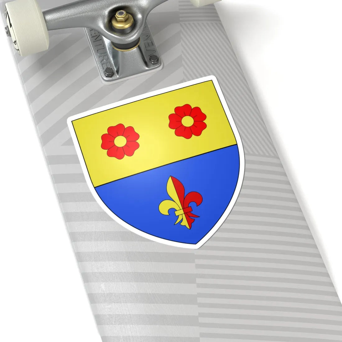 Blason famille fr de Gail (Germany) (Coat of Arms) STICKER Vinyl Kiss-Cut Decal - The Sticker Space