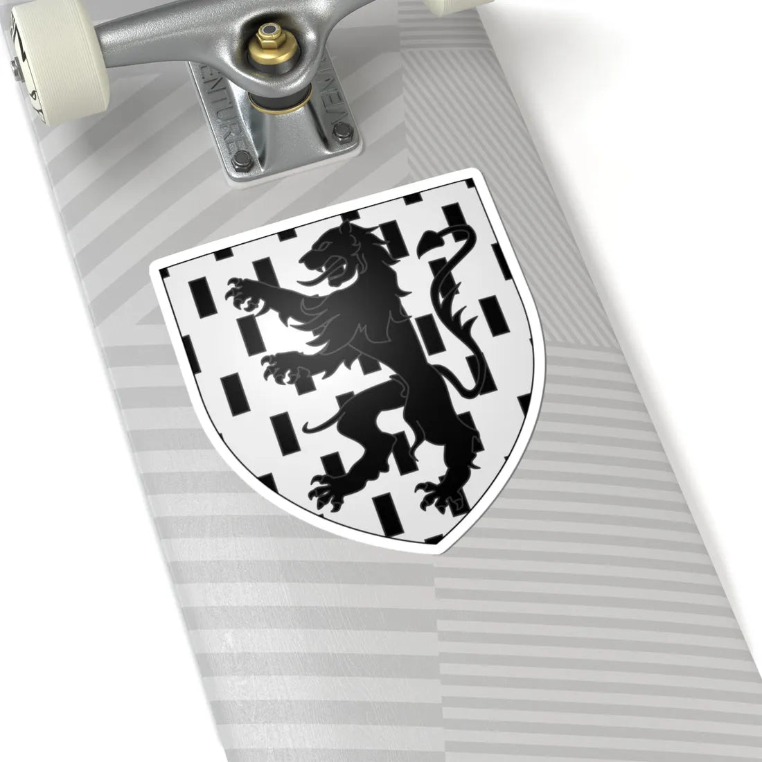Blason famille fr de Gingins (Switzerland) (Coat of Arms) STICKER Vinyl Kiss-Cut Decal - The Sticker Space