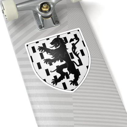Blason famille fr de Gingins (Switzerland) (Coat of Arms) STICKER Vinyl Kiss-Cut Decal - The Sticker Space