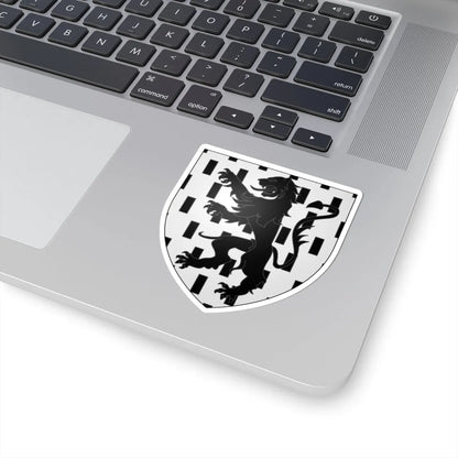 Blason famille fr de Gingins (Switzerland) (Coat of Arms) STICKER Vinyl Kiss-Cut Decal - The Sticker Space