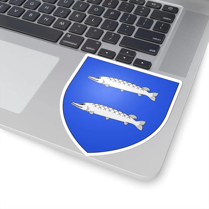 Blason famille fr it Mancini (Italy) (Coat of Arms) STICKER Vinyl Kiss-Cut Decal - The Sticker Space