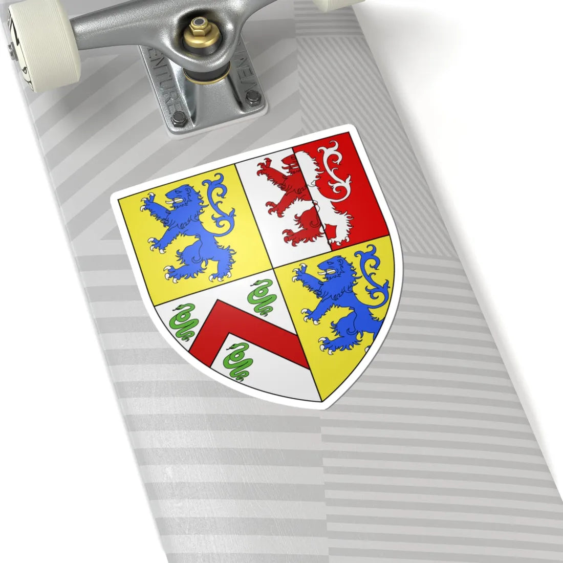Blason famille fr OMahony (Ireland) (Coat of Arms) STICKER Vinyl Kiss-Cut Decal - The Sticker Space