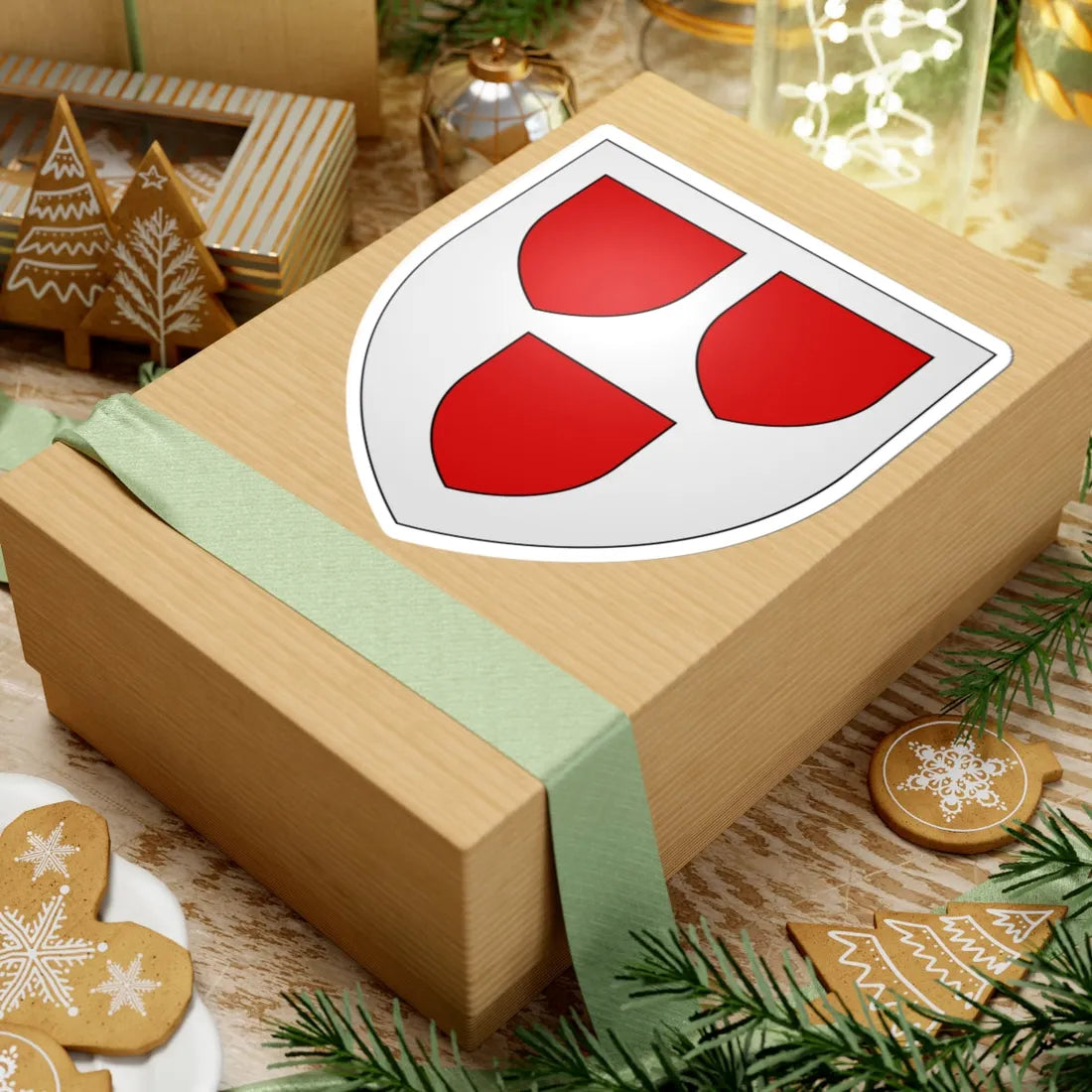 Blason Famille Hay (Scotland) (Coat of Arms) STICKER Vinyl Kiss-Cut Decal - The Sticker Space