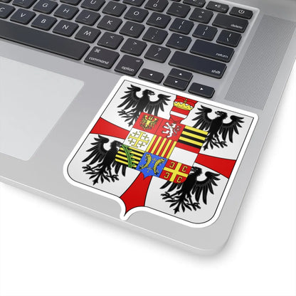Blason famille it Gonzaga08 (Italy) (Coat of Arms) STICKER Vinyl Kiss-Cut Decal - The Sticker Space