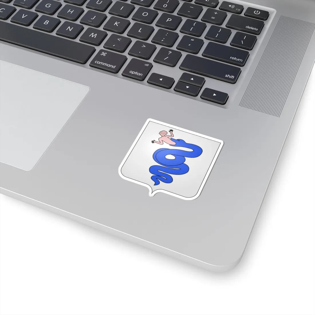 Blason famille it Visconti (Italy) (Coat of Arms) STICKER Vinyl Kiss-Cut Decal - The Sticker Space