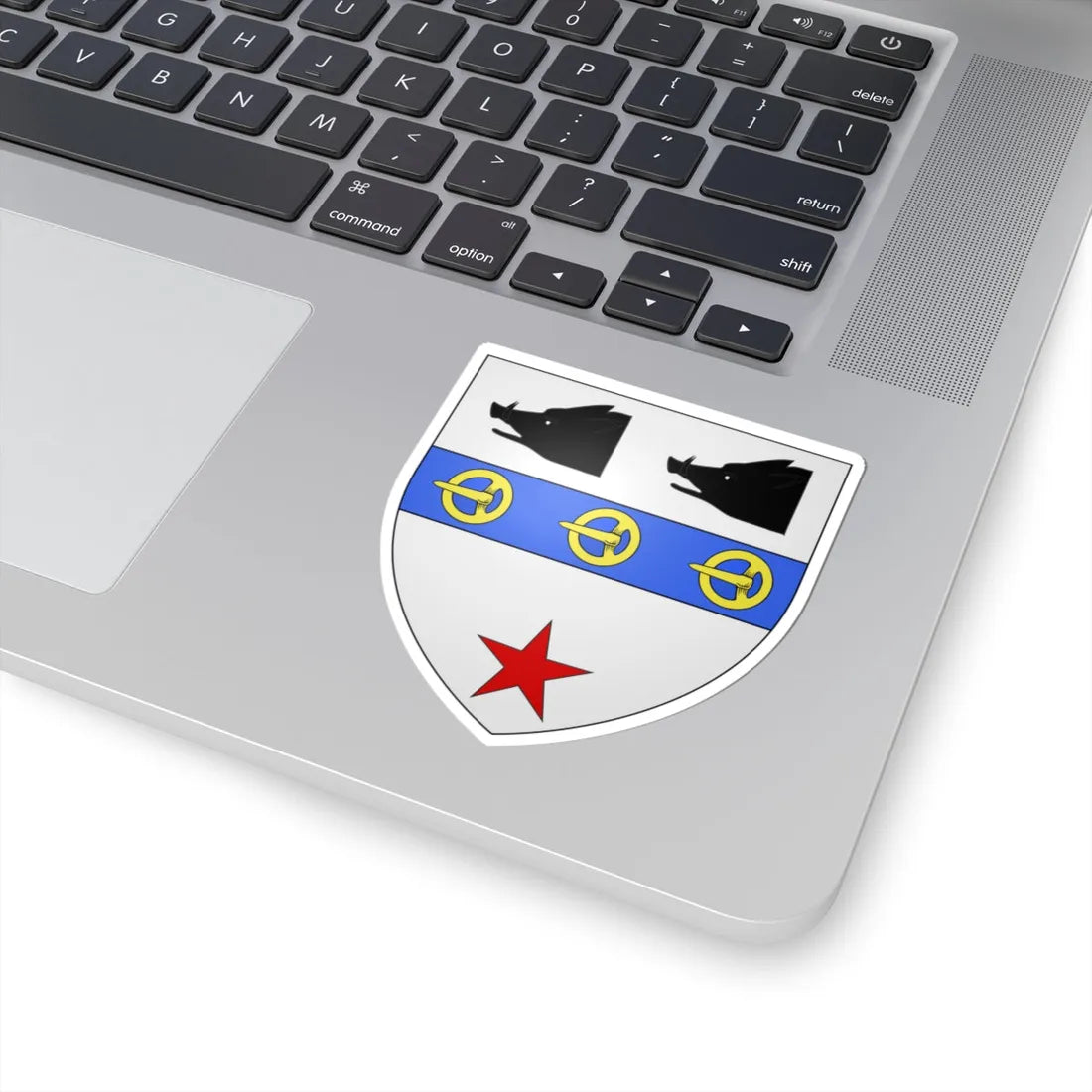 Blason Famille Labelle (Canada) (Coat of Arms) STICKER Vinyl Kiss-Cut Decal - The Sticker Space