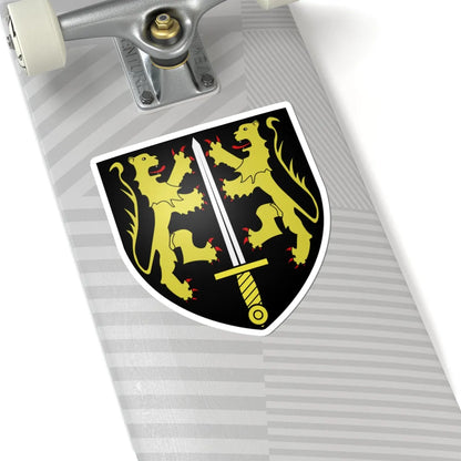 Blason Famille OCarroll (Ireland) (Coat of Arms) STICKER Vinyl Kiss-Cut Decal - The Sticker Space