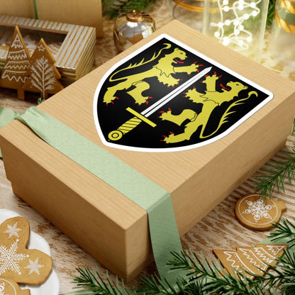 Blason Famille OCarroll (Ireland) (Coat of Arms) STICKER Vinyl Kiss-Cut Decal - The Sticker Space