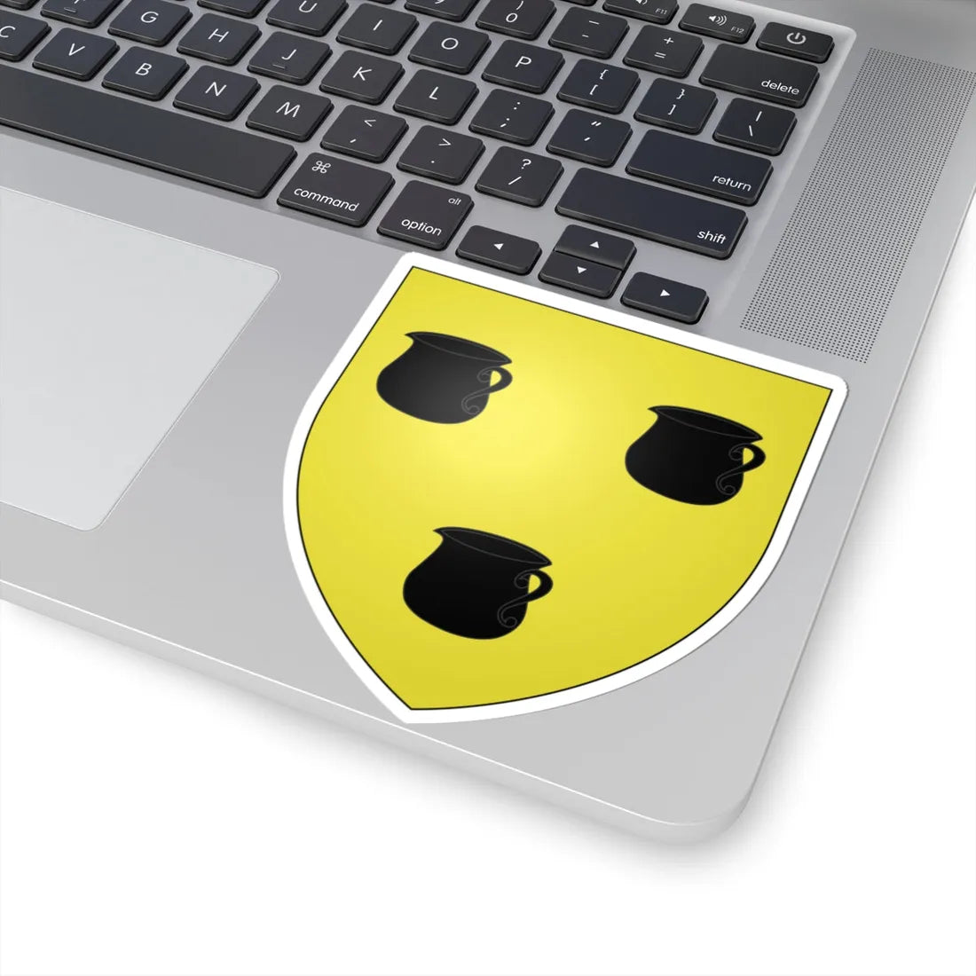 Blason famille Pignatelli (Italy) (Coat of Arms) STICKER Vinyl Kiss-Cut Decal - The Sticker Space