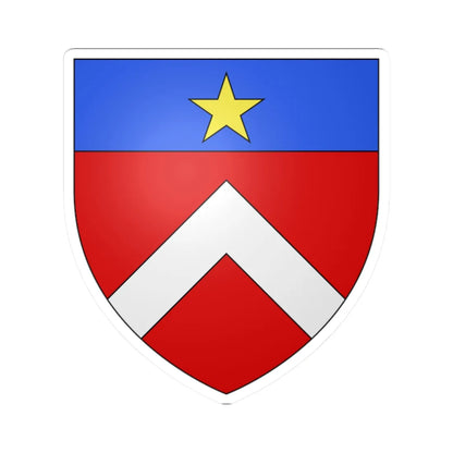 Blason famille pms Beria (Italy) (Coat of Arms) STICKER Vinyl Kiss-Cut Decal 2 Inch White - The Sticker Space
