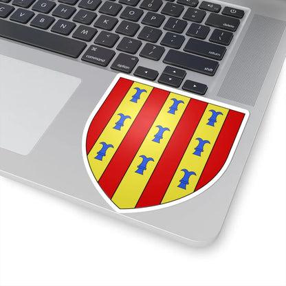 Blason famille Rocaberti (Italy) (Coat of Arms) STICKER Vinyl Kiss-Cut Decal - The Sticker Space