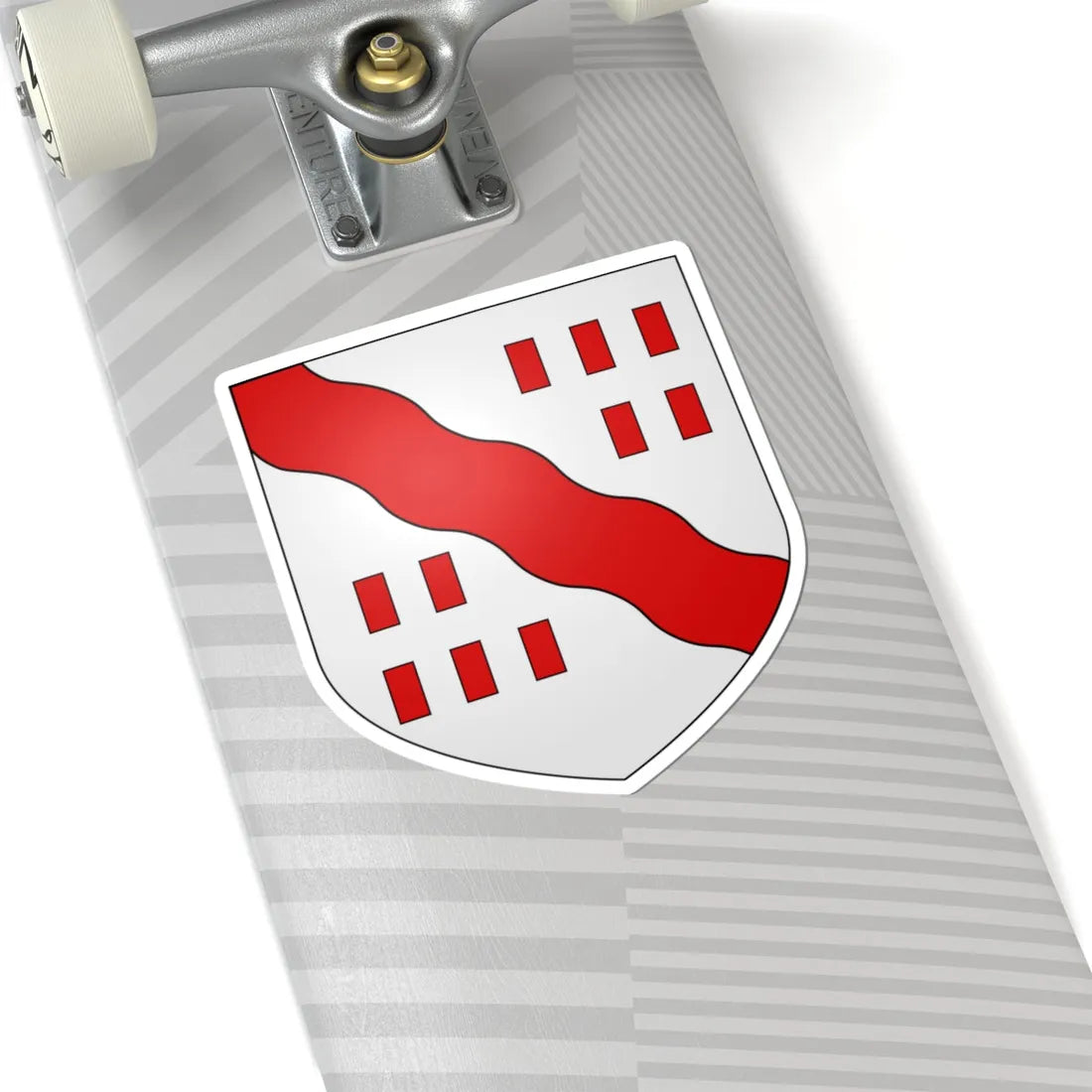 Blason Famille TKint (Belgium) (Coat of Arms) STICKER Vinyl Kiss-Cut Decal - The Sticker Space