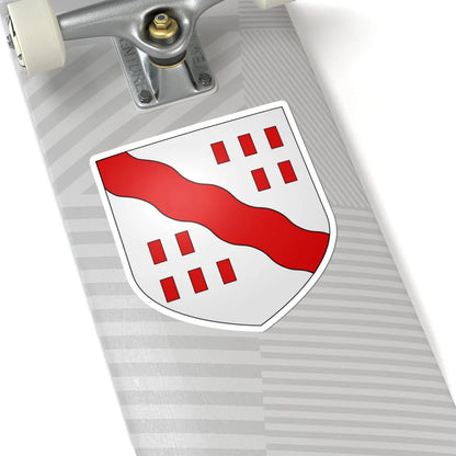 Blason Famille TKint (Belgium) (Coat of Arms) STICKER Vinyl Kiss-Cut Decal - The Sticker Space