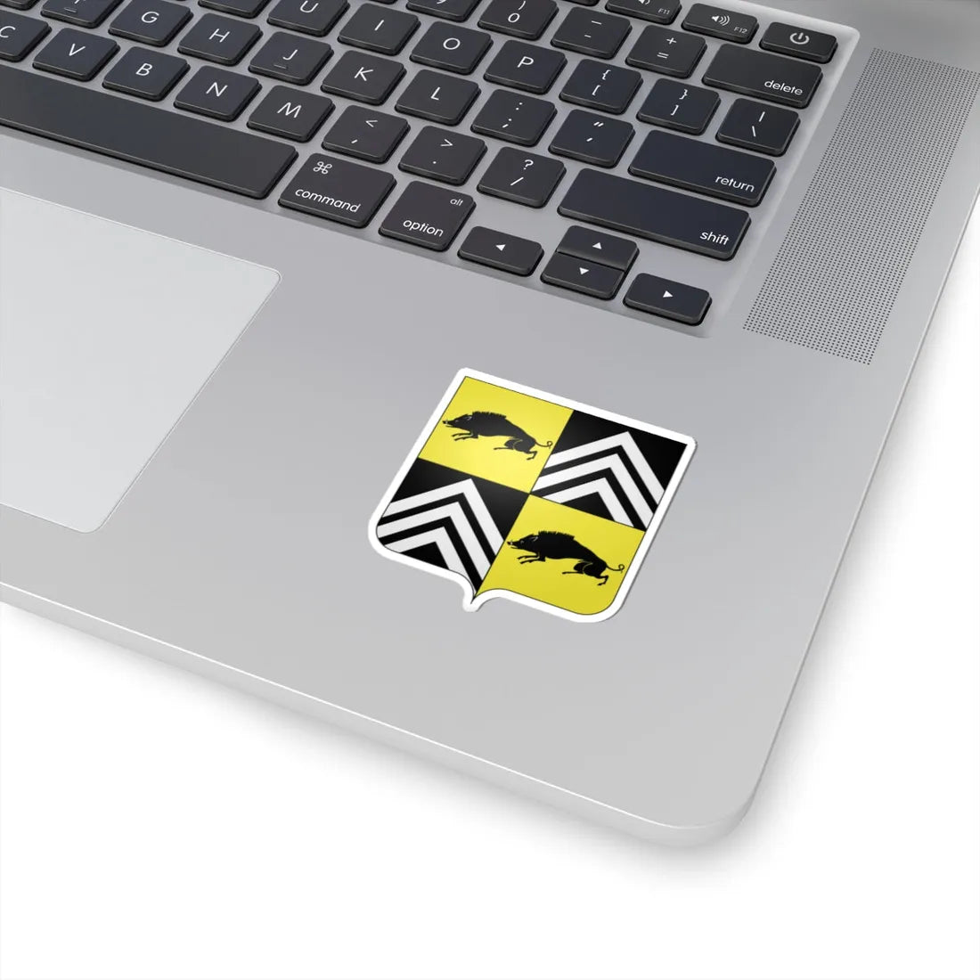 Blason famille Van de Werve (Belgium) (Coat of Arms) STICKER Vinyl Kiss-Cut Decal - The Sticker Space