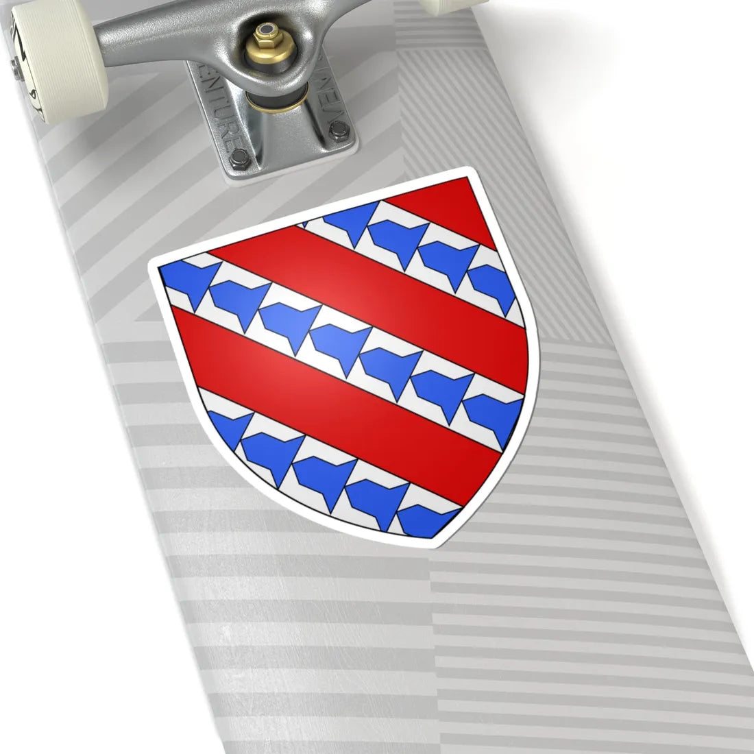 Blason Farciennes (Belgium) (Coat of Arms) STICKER Vinyl Kiss-Cut Decal - The Sticker Space