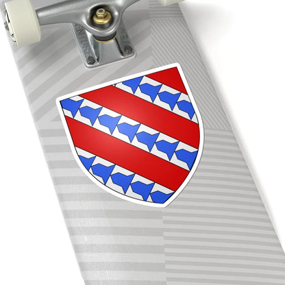 Blason Farciennes (Belgium) (Coat of Arms) STICKER Vinyl Kiss-Cut Decal - The Sticker Space