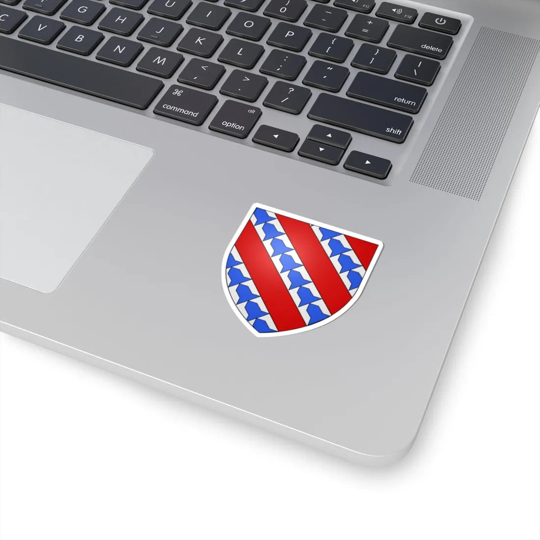 Blason Farciennes (Belgium) (Coat of Arms) STICKER Vinyl Kiss-Cut Decal - The Sticker Space