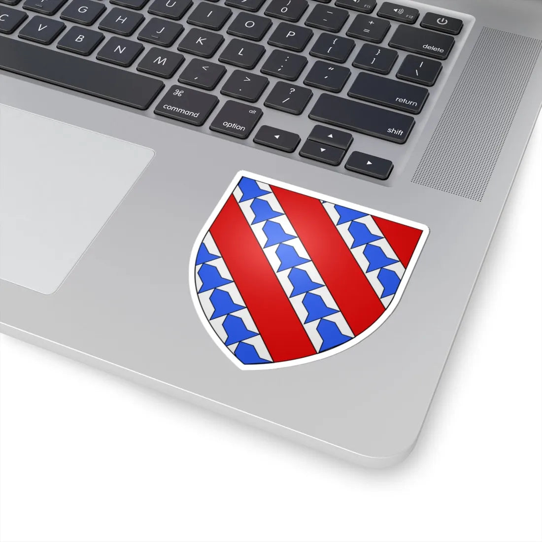 Blason Farciennes (Belgium) (Coat of Arms) STICKER Vinyl Kiss-Cut Decal - The Sticker Space