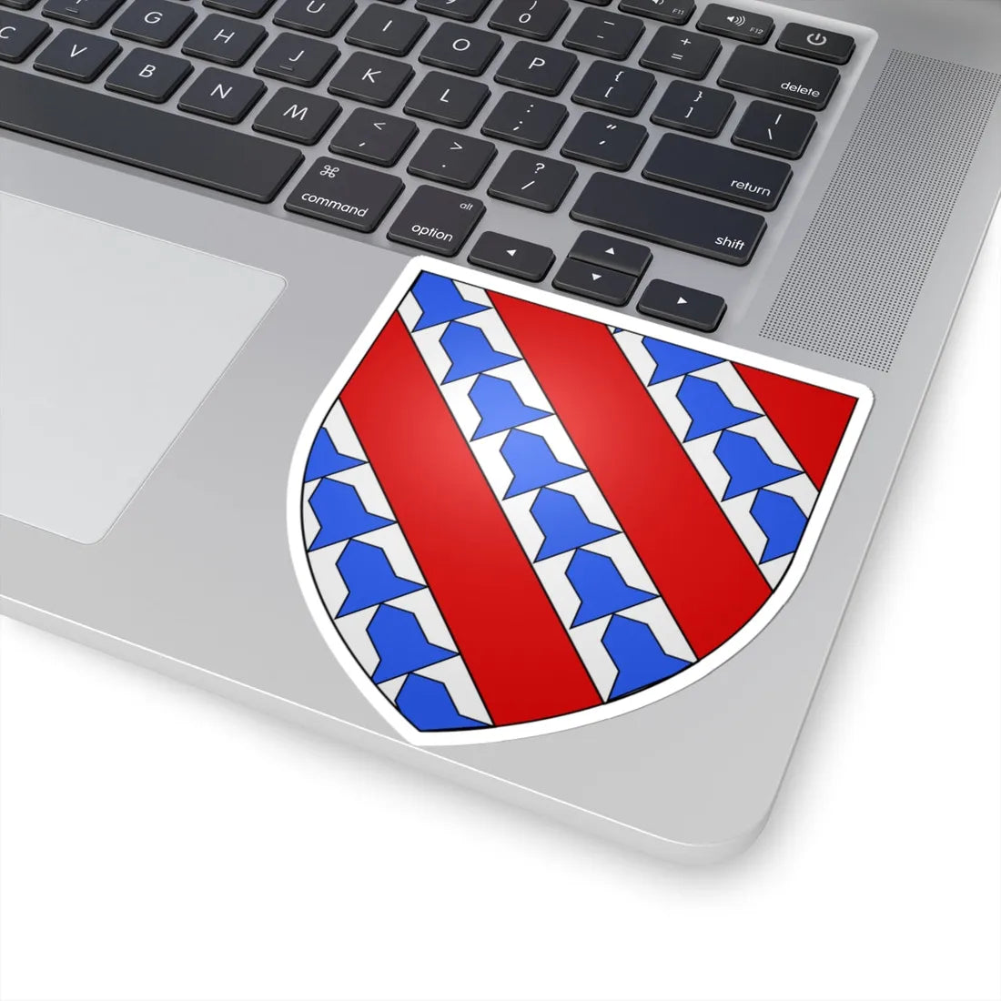 Blason Farciennes (Belgium) (Coat of Arms) STICKER Vinyl Kiss-Cut Decal - The Sticker Space