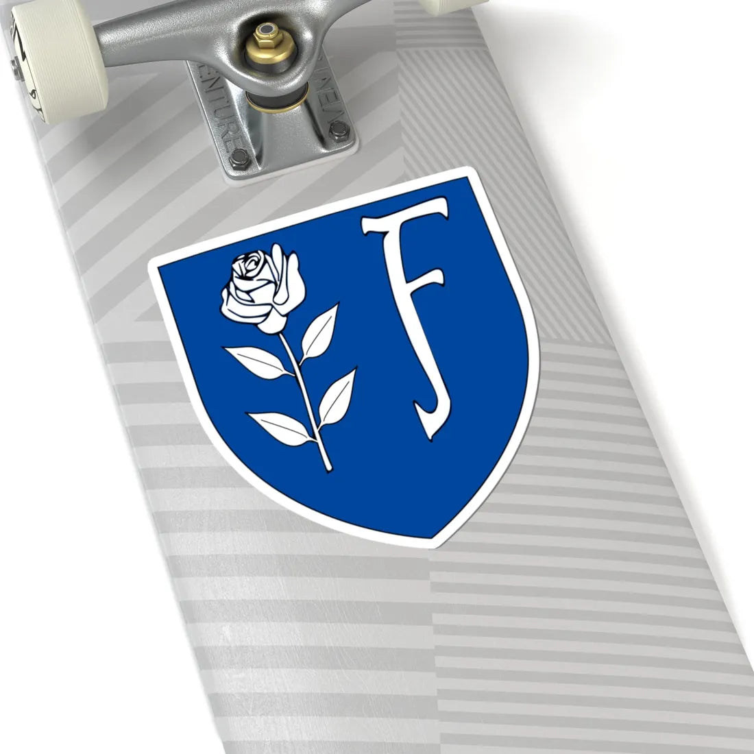 Blason Floreffe (Belgium) (Coat of Arms) STICKER Vinyl Kiss-Cut Decal - The Sticker Space