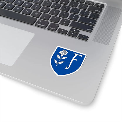 Blason Floreffe (Belgium) (Coat of Arms) STICKER Vinyl Kiss-Cut Decal - The Sticker Space