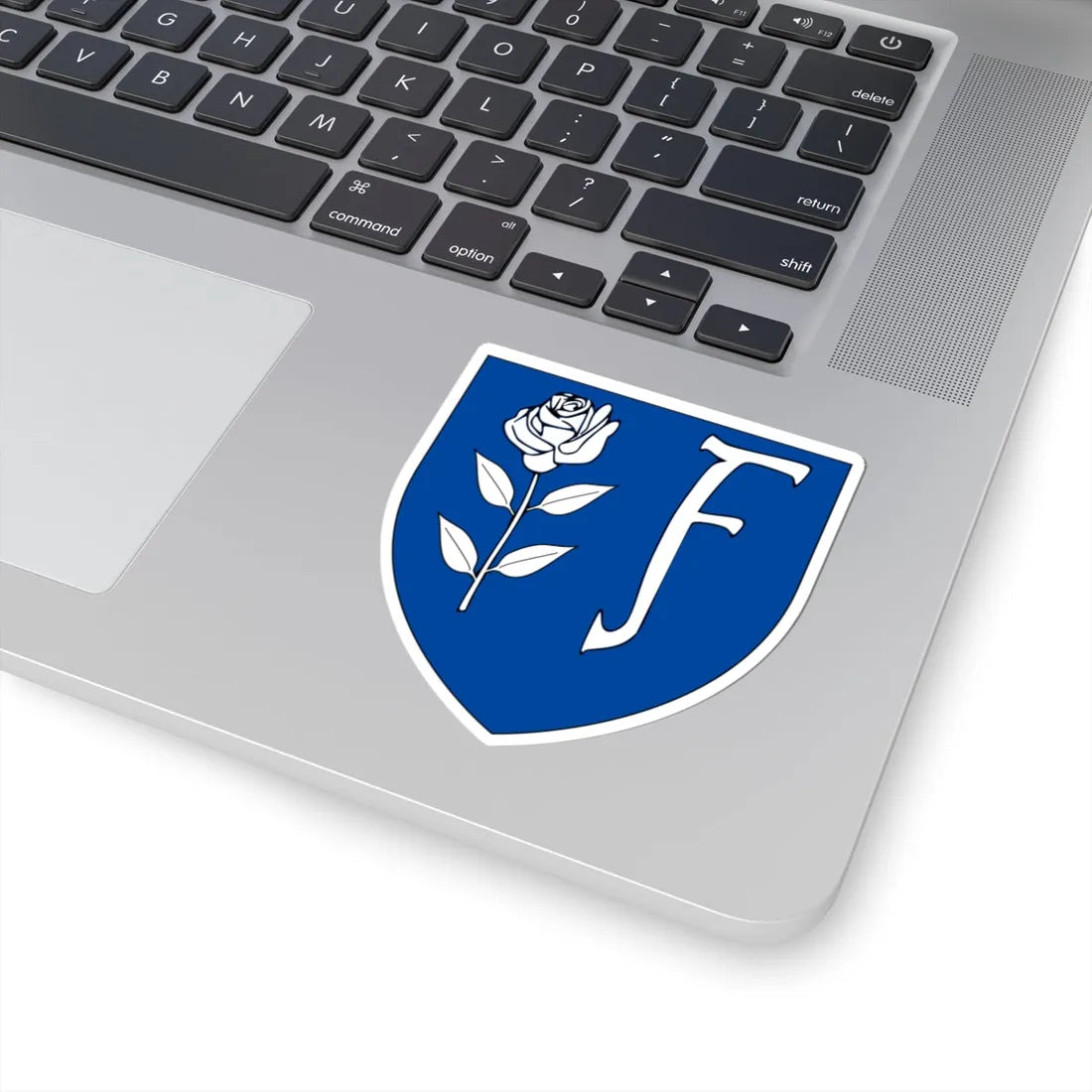 Blason Floreffe (Belgium) (Coat of Arms) STICKER Vinyl Kiss-Cut Decal - The Sticker Space