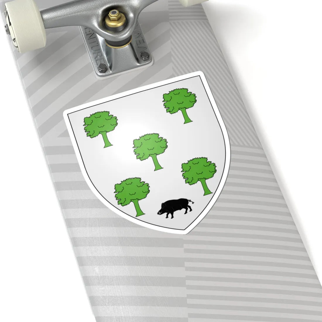 Blason Fr Abidabe Soule (Spain) (Coat of Arms) STICKER Vinyl Kiss-Cut Decal - The Sticker Space