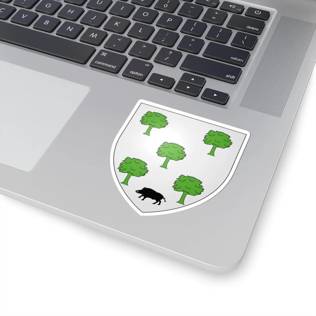 Blason Fr Abidabe Soule (Spain) (Coat of Arms) STICKER Vinyl Kiss-Cut Decal - The Sticker Space