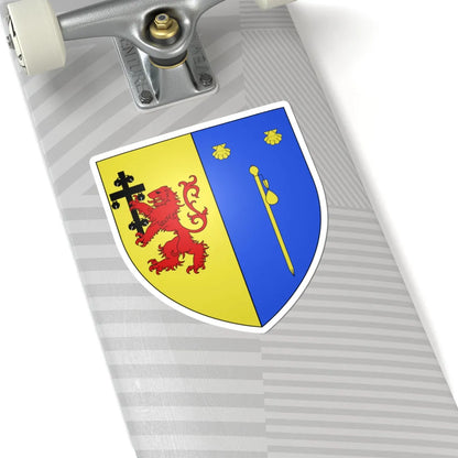Blason Fr Ahetze Labourd (Spain) (Coat of Arms) STICKER Vinyl Kiss-Cut Decal - The Sticker Space
